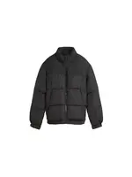 Bershka Zimná bunda  čierna