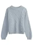MELA Sveter 'Samaira'  svetlomodrá