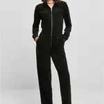 Dámský oblek Velvet Rib Boiler Suit černý