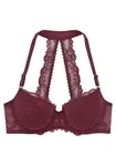 LASCANA Podprsenka  tmavočervená