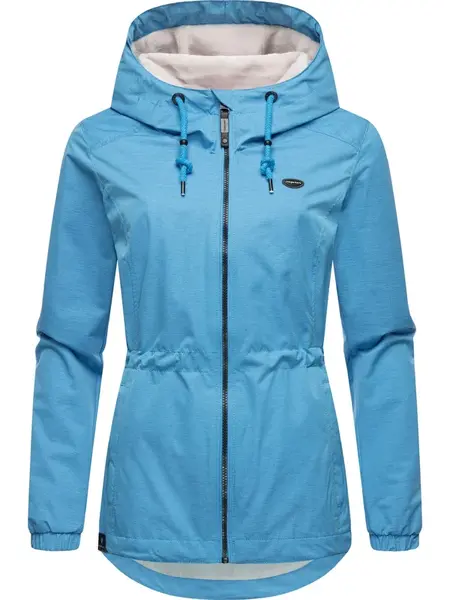 Ragwear Funkčná bunda 'Dankka'  azúrová / čierna