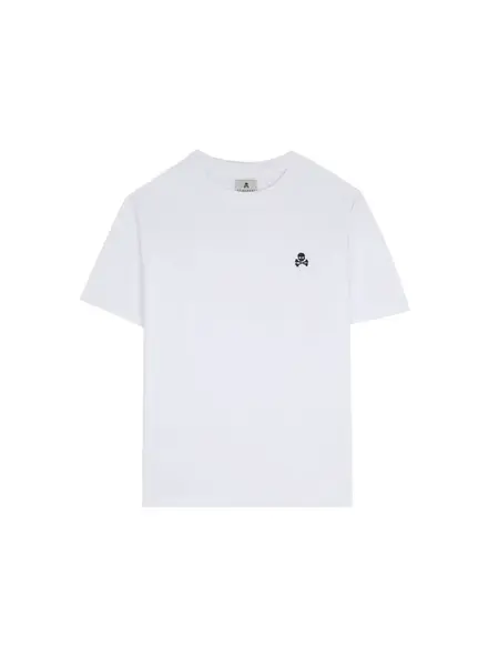 Scalpers Tričko  čierna / biela