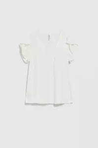 Dámská halenka MOODO - ecru bílá