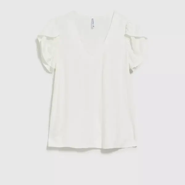 Dámská halenka MOODO - ecru bílá