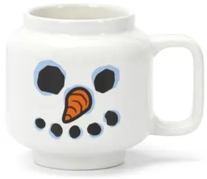 LEGO keramický hrnek 255 ml - sněhulák - Neznámý