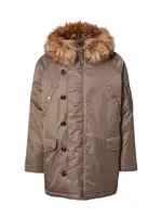 HUGO Prechodná bunda 'Makaro2541'  tmavošedá