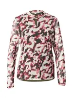 MORE & MORE Blúzka  kaki / burgundská / šedobiela