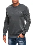 Edoti Men's hoodless sweatshirt