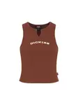 DICKIES Top  kapučíno / tmavohnedá