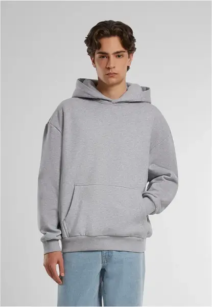 Pánská mikina s kapucí Ultra Heavy Oversized šedá