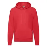 Czerwona bluza męska z kapturem Lightweight Hooded Sweat Fruit of the Loom