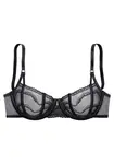 LASCANA Podprsenka  čierna