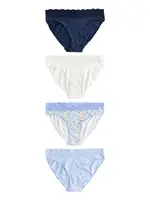 Next Nohavičky  námornícka modrá / modrosivá / žltá / biela