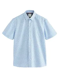 Next Košeľa  modrá / biela