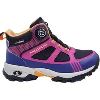 PROGRESS JUNIOR TREK MID WP Dětské boty s membránou, černá, velikost