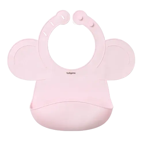 BABYONO Bryndák silikonový Pink