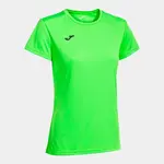 Dámské triko Joma Combi Woman Shirt S/S Green Fluor