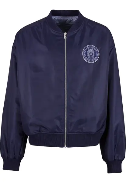 Prohibited Prechodná bunda 'Primrose'  námornícka modrá / svetlomodrá / biela