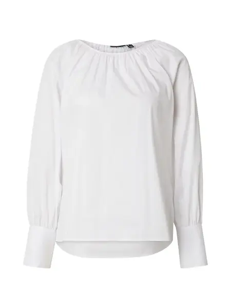 PIECES Blúzka  biela