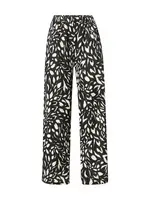 ABOUT YOU Nohavice 'Mimi'  svetlobéžová / čierna