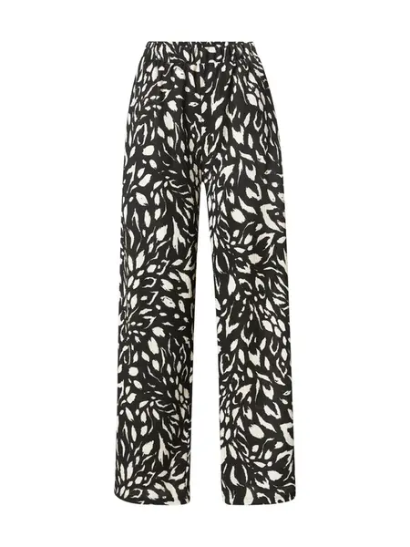 ABOUT YOU Nohavice 'Mimi'  svetlobéžová / čierna