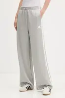 Tepláky adidas Stadium Tp dámské, šedá barva, s aplikací, JW0530