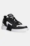 Kožené tenisky Philipp Plein Lo-Top pánské, černá barva, USC0824.PLE075N.0102