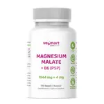 Vegmart Magnézium malát 15% + Vitamín B6 (P5P), 180 kapsúl