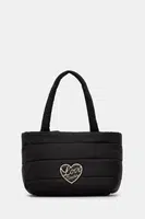 Kabelka Love Moschino černá barva, JC4350PP0NKY100A
