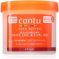 CANTU Shea Butter Moisturizing Twist, Loc & Curl Gel stylingový krém pre definíciu a tvar 370 g