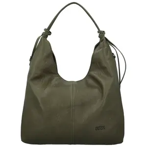 Dámská kabelka na rameno tmavě zelená - Coveri Erlea