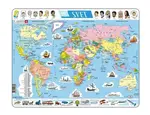 Puzzle Svět politická mapa 107 dílků