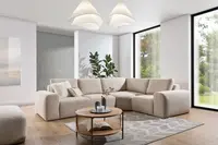 Sedací souprava Tomino 3 Provedení: Pravá varianta, látka: Monolith 63