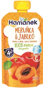 HAMÁNEK kapsička Meruňka a jablko 100 g