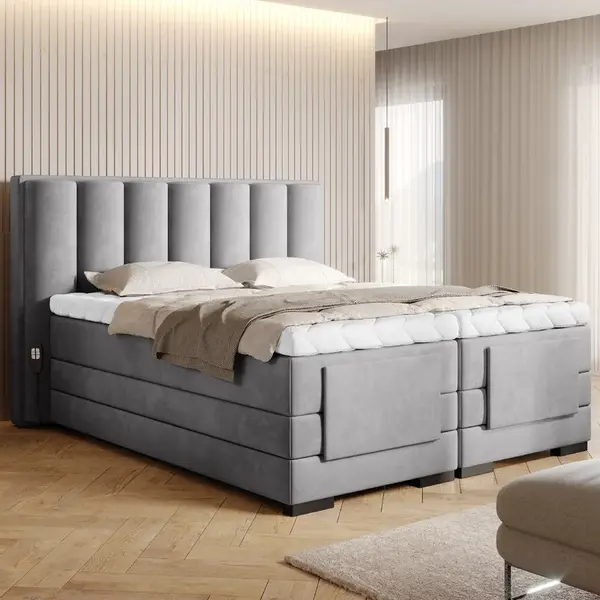 Boxspring Veros Rozměr: 140 x 200 cm, látka: Nube 3