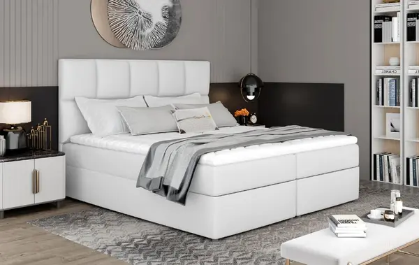 Boxspring Glossy Rozměr: 165 x 210 cm, látka: Soft 17