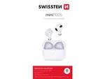 Sluchátka Bluetooth SWISSTEN MINIPODS WHITE 54200200