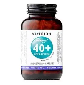 VIRIDIAN Nutrition Synbiotic 40+ 60 kapslí