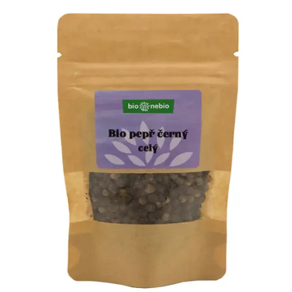 BIO NEBIO Pepř černý celý BIO 40 g