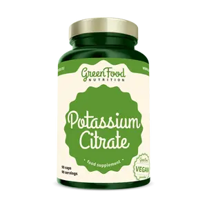 GREENFOOD NUTRITION Potassium citrate 90 kapslí