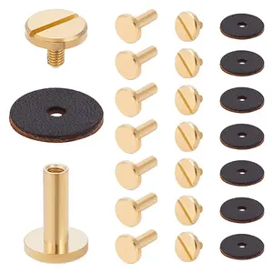Brass Rivets Nails Set