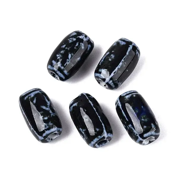 Vintage Handmade Porcelain Beads