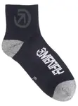 Unisex ponožky meatfly middle černá l