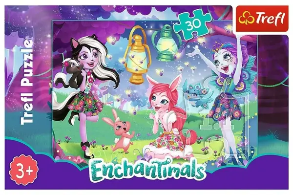Puzzle Enchantimals Magický svět