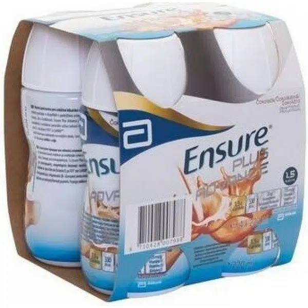 ENSURE PLUS Příchuť čokoládová 4 x 220 ml