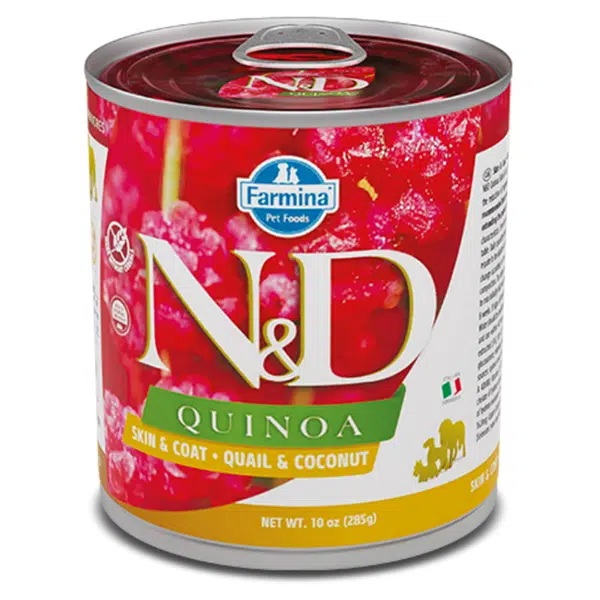 N&D Quinoa Quail & Coconut Adult pro psy 285 g