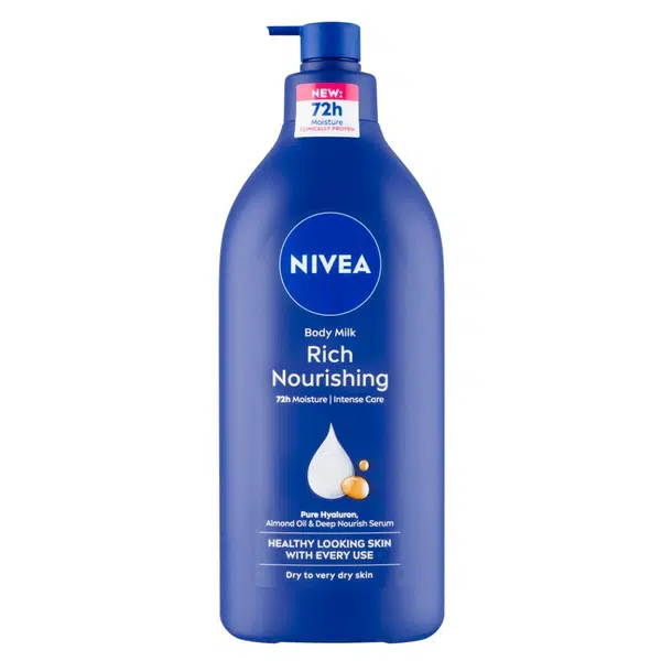NIVEA Výživné tělové mléko 625 ml
