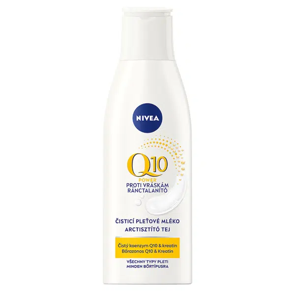 NIVEA Q10 čistící mléko proti vráskám 200 ml