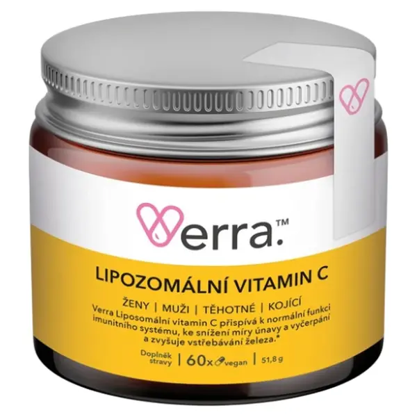 VERRA Liposomální vitamin C 60 kapslí