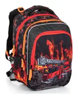 Školní batoh Bagmaster Beta 23 B Black/Red